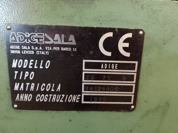 2#5943 Taglierine Adige e macchinari lavorazione e saldatura metalli in vendita - foto 342