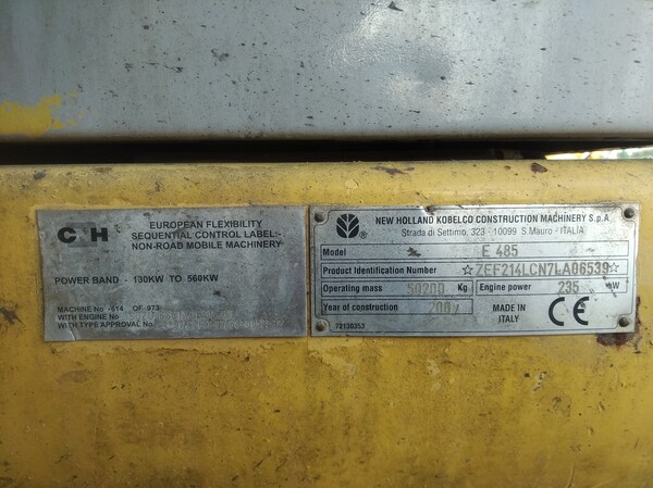 11#5960 Escavatore New Holland Hitachi in vendita - foto 8