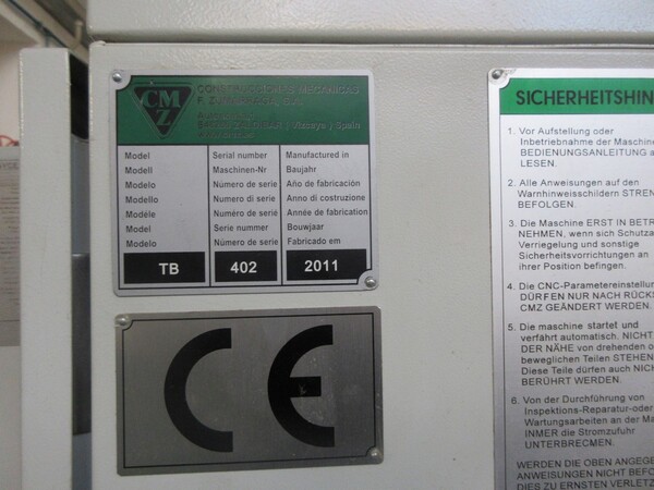 1#5994 Tornio CNC Graziano e attrezzature per officina in vendita - foto 153