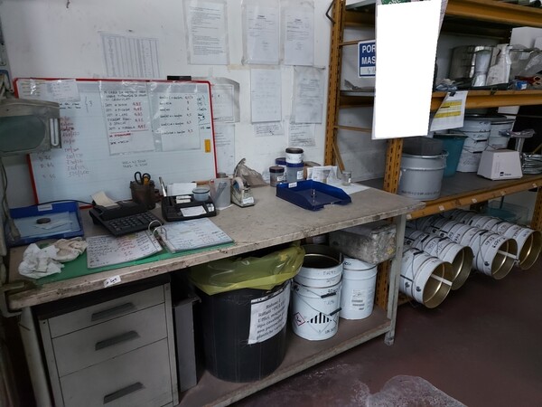 28#6026 Rettifica Fortuna e attrezzature officina in vendita - foto 92