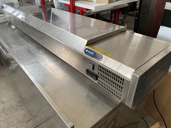 9#6031 Banco refrigerato da pizzaiolo Afinox Spring in vendita - foto 1