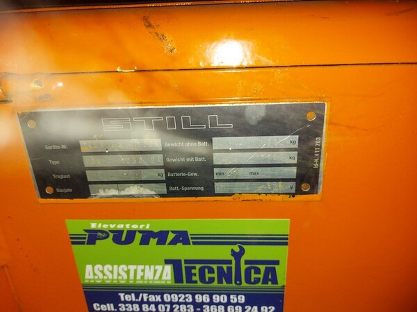 3#6042 Stoccatore elettrico Still e transpallet manuale in vendita - foto 4