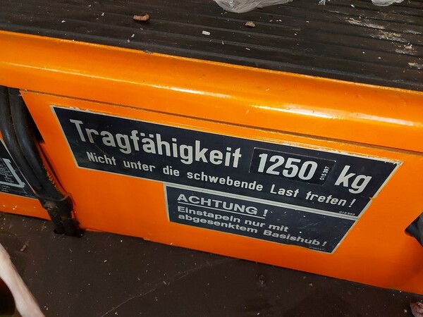 3#6042 Stoccatore elettrico Still e transpallet manuale in vendita - foto 8