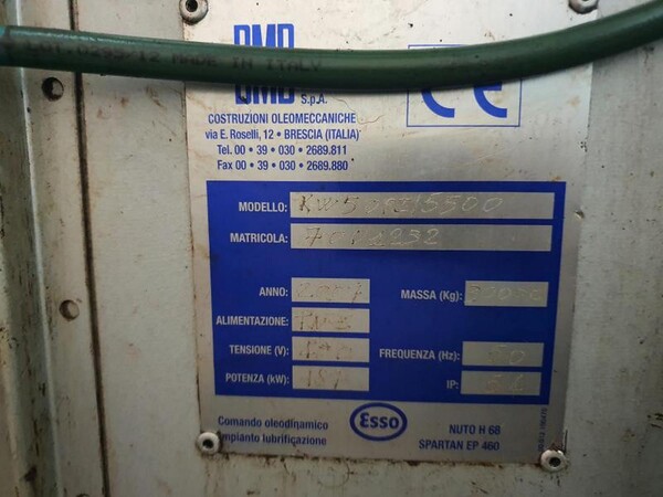 7#6048 Pressa oleodinamica BMB KW50PI in vendita - foto 15