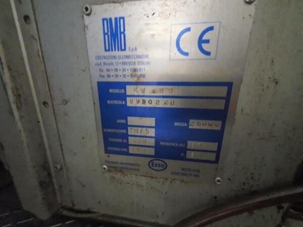 9#6048 Pressa oleodinamica BMB KW480 in vendita - foto 10