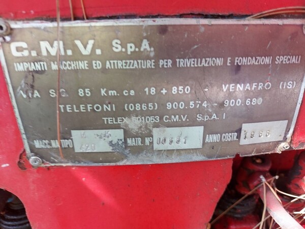 14#6053 Perforatrici Trivelsonda e CMV in vendita - foto 2