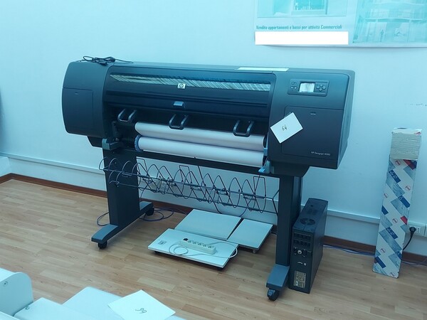 4#6058 Plotter HP Design Jet e Tecnigrafo Lenor in vendita - foto 1