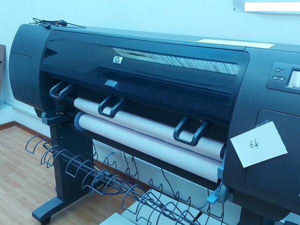 4#6058 Plotter HP Design Jet e Tecnigrafo Lenor in vendita - foto 3