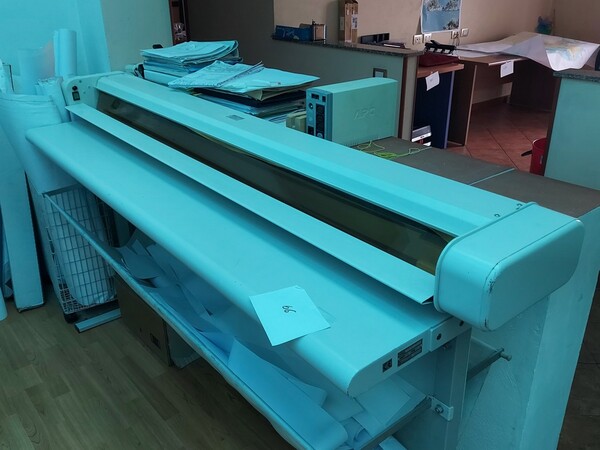 4#6058 Plotter HP Design Jet e Tecnigrafo Lenor in vendita - foto 12