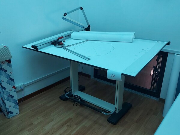 4#6058 Plotter HP Design Jet e Tecnigrafo Lenor in vendita - foto 15