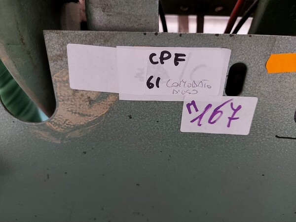 163#6059 Presse da stiro e macchina attaccabottoni Union Special Lewis in vendita - foto 20