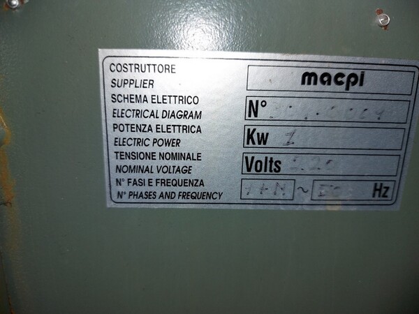 163#6059 Presse da stiro e macchina attaccabottoni Union Special Lewis in vendita - foto 29