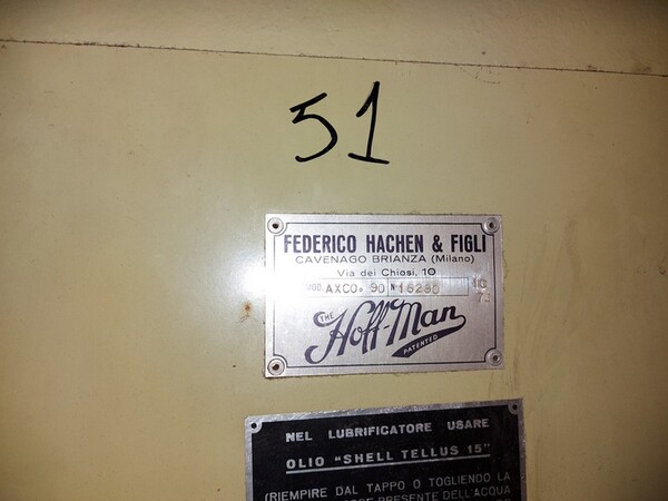 163#6059 Presse da stiro e macchina attaccabottoni Union Special Lewis in vendita - foto 40