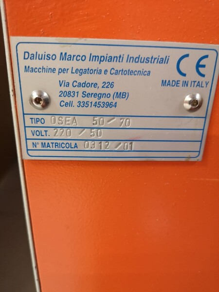 2#6060 Copertinatrice Daluiso Impianti Industriali in vendita - foto 4