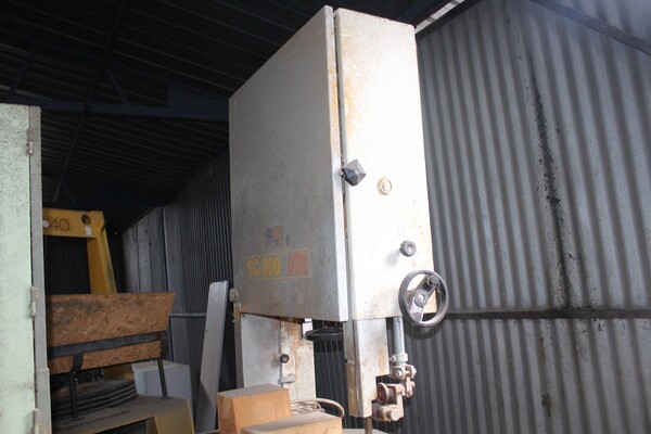 1#6085 Carrello elevatore Nuova Detas Robustus e sega a nastro CMC in vendita - foto 3