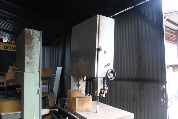 1#6085 Carrello elevatore Nuova Detas Robustus e sega a nastro CMC in vendita - foto 8