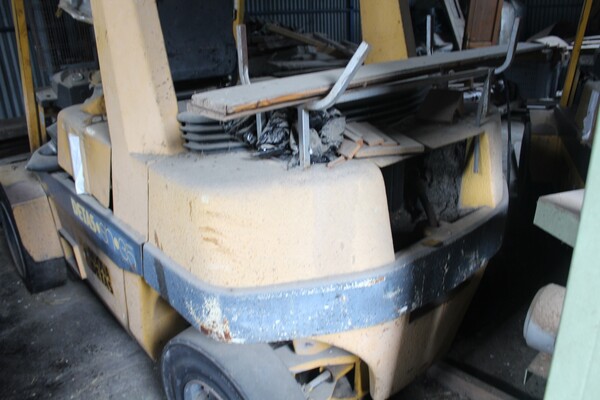 1#6085 Carrello elevatore Nuova Detas Robustus e sega a nastro CMC in vendita - foto 10