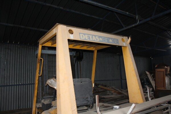 1#6085 Carrello elevatore Nuova Detas Robustus e sega a nastro CMC in vendita - foto 11