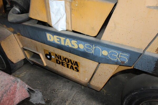 1#6085 Carrello elevatore Nuova Detas Robustus e sega a nastro CMC in vendita - foto 12
