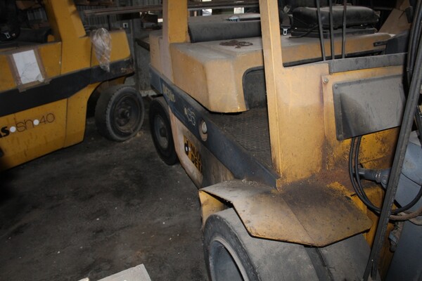 1#6085 Carrello elevatore Nuova Detas Robustus e sega a nastro CMC in vendita - foto 13
