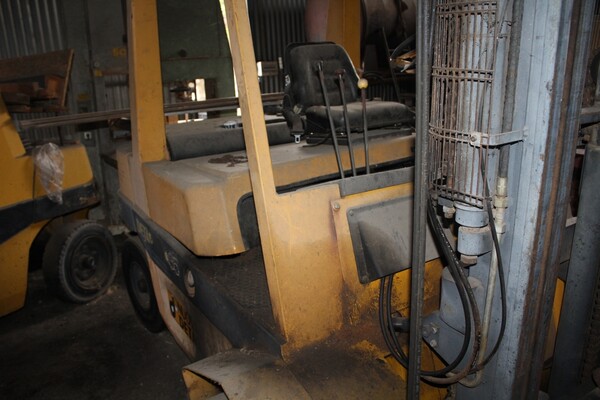 1#6085 Carrello elevatore Nuova Detas Robustus e sega a nastro CMC in vendita - foto 15