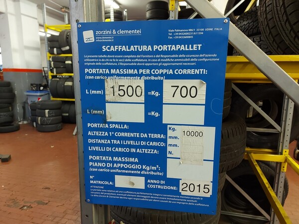 1#6107 Attrezzature da officina e gomme Michelin in vendita - foto 86