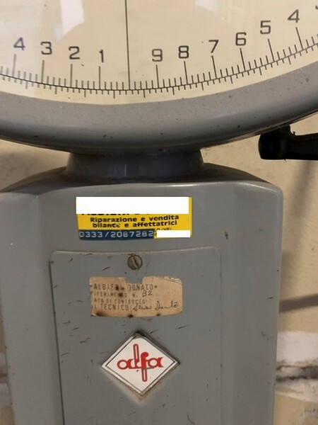 33#6109 Bilancia Vetta Alfa Bilici in vendita - foto 4
