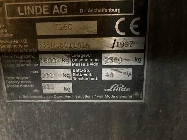 44#6109 Carrello elevatore in vendita - foto 13
