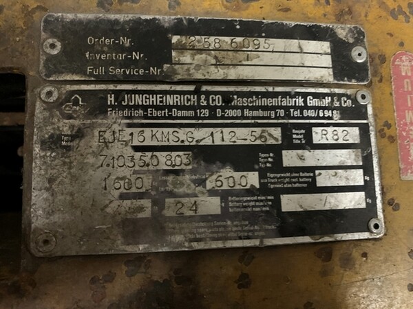 45#6109 Transpallet Jungheinrich in vendita - foto 9