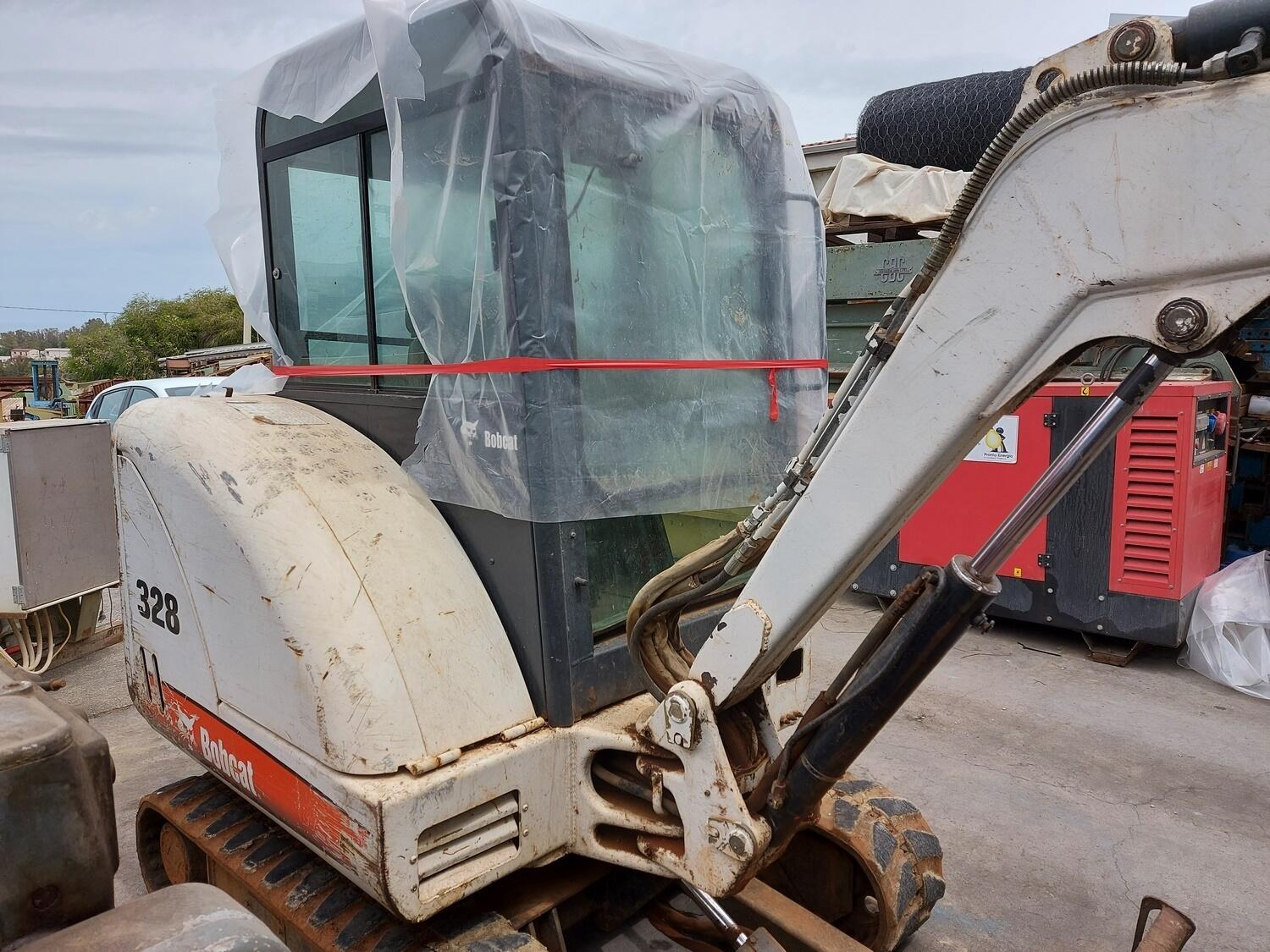 Lot Bobcat 328 mini excavator