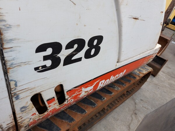 4#6125 Miniescavatore Bobcat 328 in vendita - foto 6