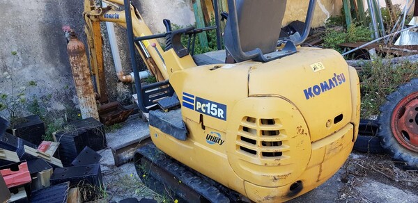 6#6125 Miniescavatore Komatsu PC15R in vendita - foto 2