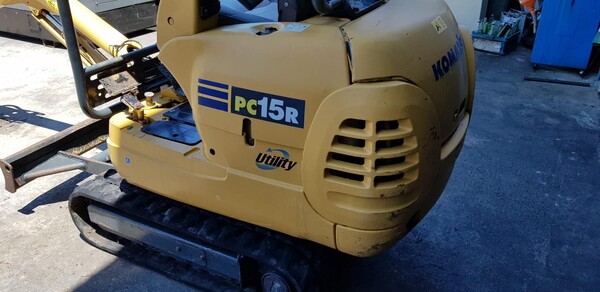 6#6125 Miniescavatore Komatsu PC15R in vendita - foto 3