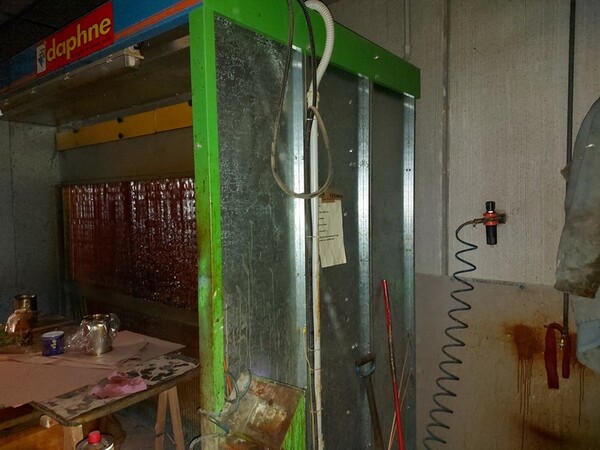 13#6135 Strettoio e cabina di verniciatura a secco in vendita - foto 8