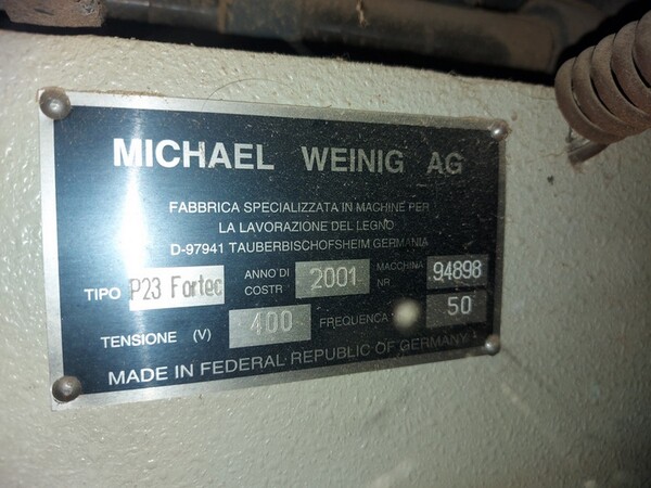 7#6135 Toupie e Macchina per legno Profimat Wainig in vendita - foto 6