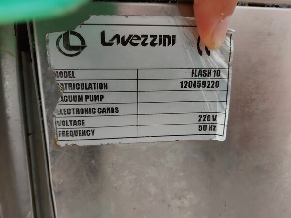 3#6139 Abbattitore Lavezzini modello Flash 10 in vendita - foto 2