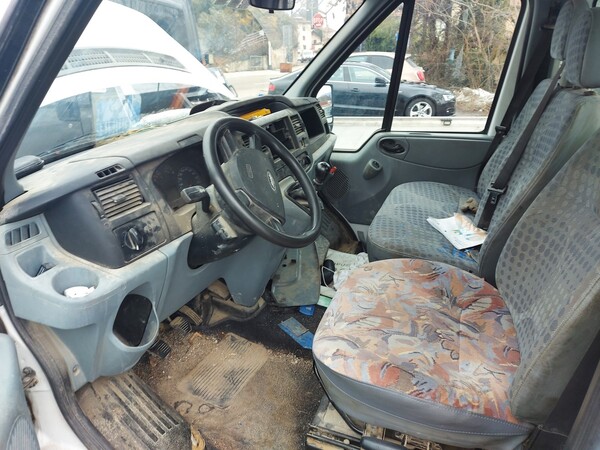 2#6148 Autocarro Ford Transit con cassone scarrabile in vendita - foto 7