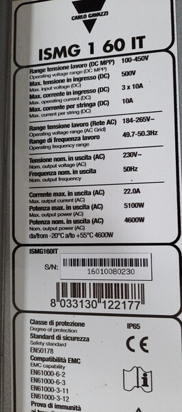 4#6149 Inverter fotovoltaici e materiale elettrico in vendita - foto 19