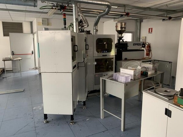 1#6150 Pressa stampaggio dischi vinile Inpros Srl e generatore vapore Cometh in vendita - foto 3