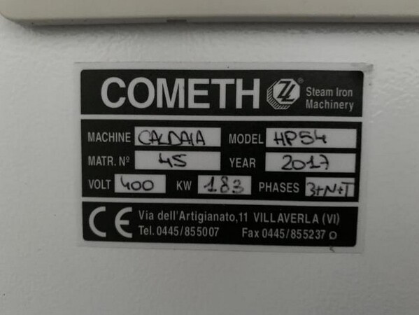 1#6150 Pressa stampaggio dischi vinile Inpros Srl e generatore vapore Cometh in vendita - foto 25