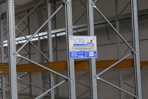 1#6155 Scaffalatura metallica portapallets in vendita - foto 16