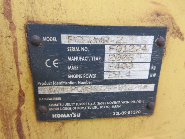 10#6166 Miniescavatore Komatsu in vendita - foto 2