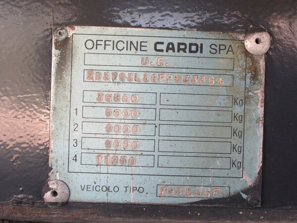 6#6182 Semirimorchio Officine Cardi spa in vendita - foto 28