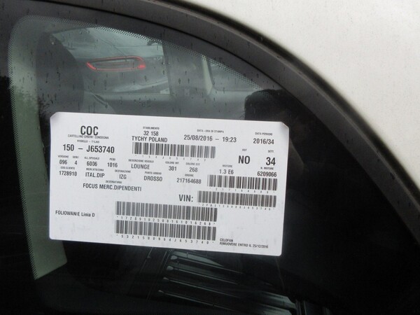 15#6216 Autovettura Fiat 500 in vendita - foto 7