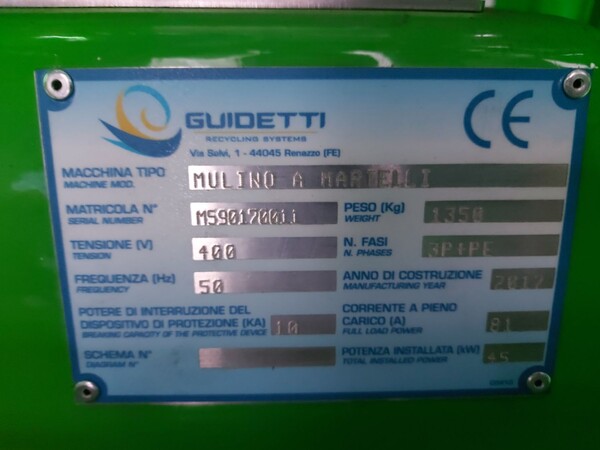 1#6231 Impianto per trattamento rifiuti RAEE Guidetti in vendita - foto 36
