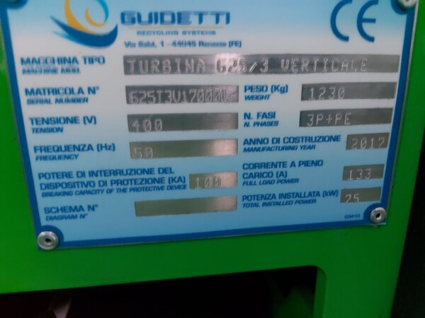1#6231 Impianto per trattamento rifiuti RAEE Guidetti in vendita - foto 37