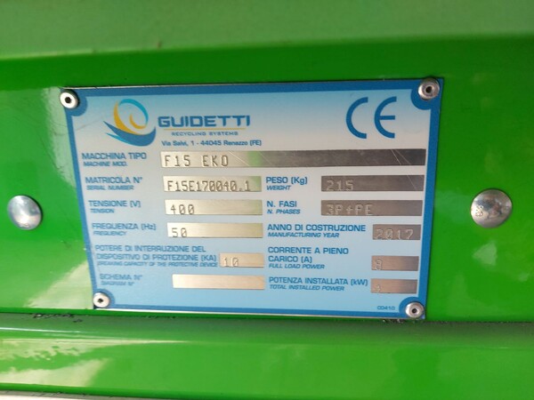 1#6231 Impianto per trattamento rifiuti RAEE Guidetti in vendita - foto 49