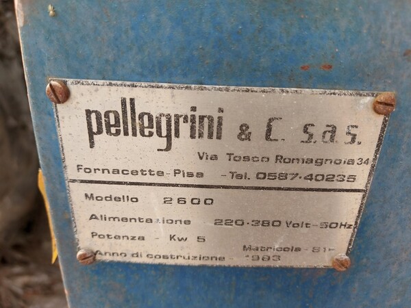 4#6259 Carrelli elevatori Cami e macchina tagliavetri Pellegrini in vendita - foto 32