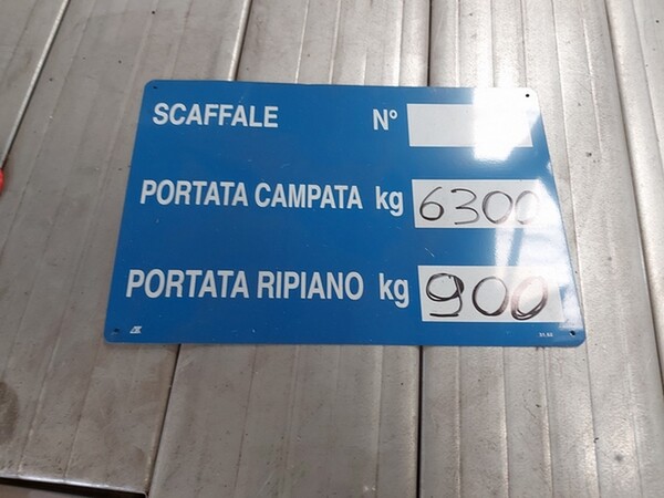 5#6259 Scaffalatura e ponteggio in vendita - foto 74