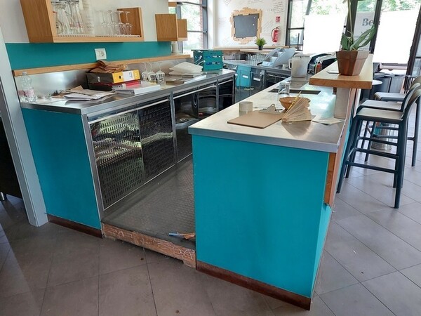 1#6278 Bancone bar con attrezzature in vendita - foto 2